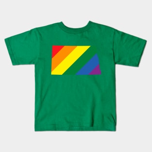 North Dakota State (LGBT) Pride Kids T-Shirt